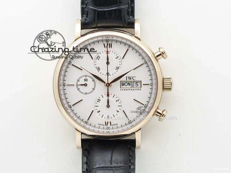 MIROTIME 0304 Reliable Pilot Chrono Blue Angels Black Ceramic ZF Best Edition on Blue Leather Strap A 7088